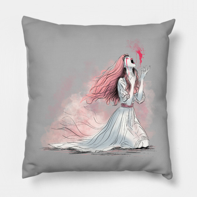 Banshee Pillow by H. R. Sinclair