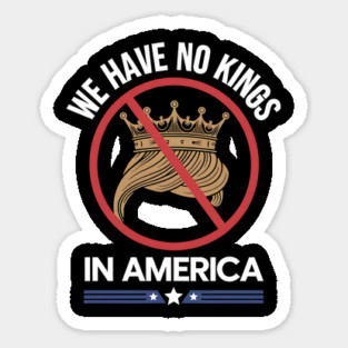 no-kings-in-america Magnet