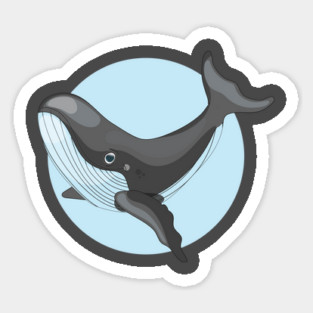 Whale Sticker