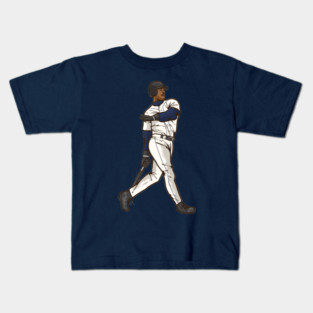 Ken Griffey Jr Swing Cartoon Kids T-Shirt