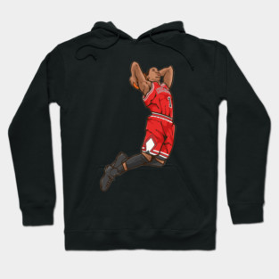 Derrick Rose Slam Dunk Cartoon Hoodie