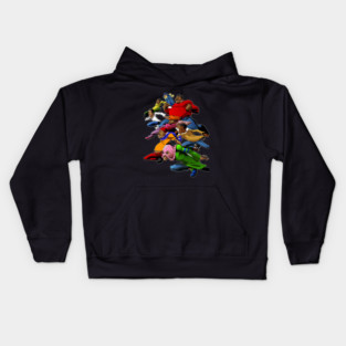 The Gang 80s Funny Kids Hoodie