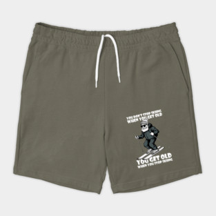 You Don't Stop Skiing When You Get Old Motivational Quotes Shorts