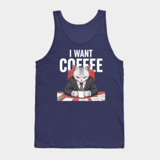 I want Coffee Tank Top