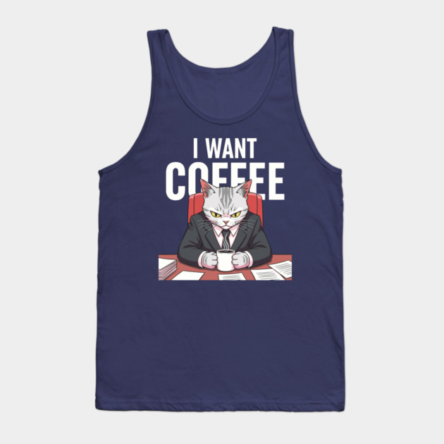 I want Coffee Tank Top by enrynz
