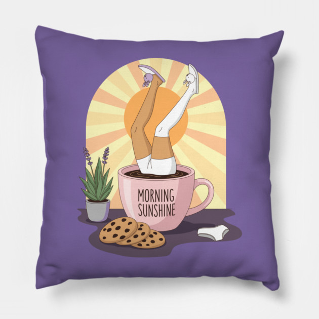 Morning Sunshine Pillow by enrynz