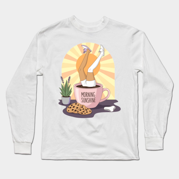 Morning Sunshine Long Sleeve T-Shirt by enrynz