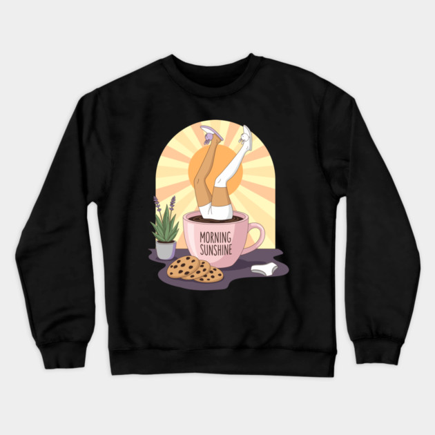 Morning Sunshine Crewneck Sweatshirt by enrynz