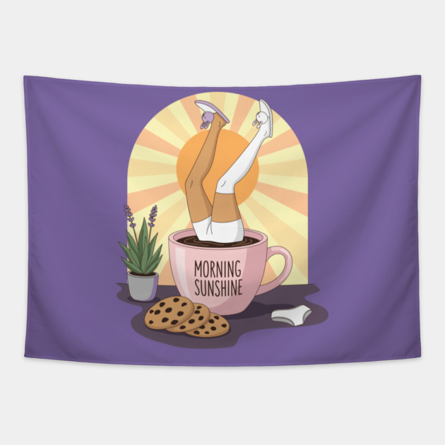 Morning Sunshine Tapestry by enrynz