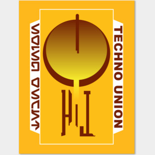 Techno Union Posters and Art