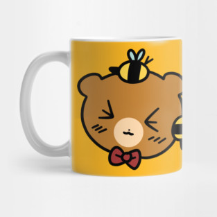 Bumble Bee bear Face Mug