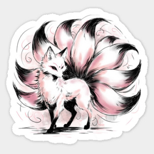 Kitsune Sticker