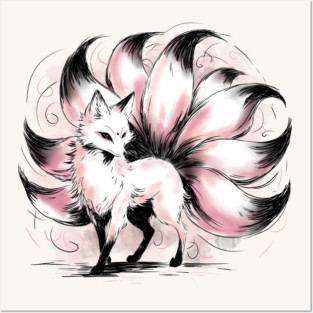 Kitsune Posters and Art