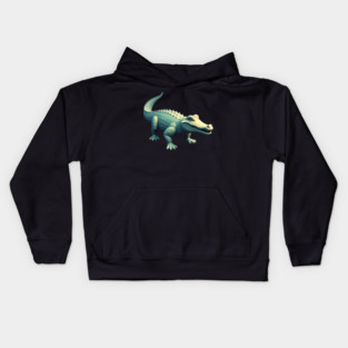 3D Alligator Kids Hoodie