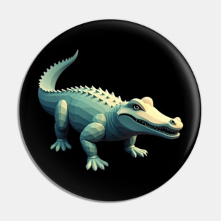 3D Alligator Pin