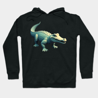 3D Alligator Hoodie