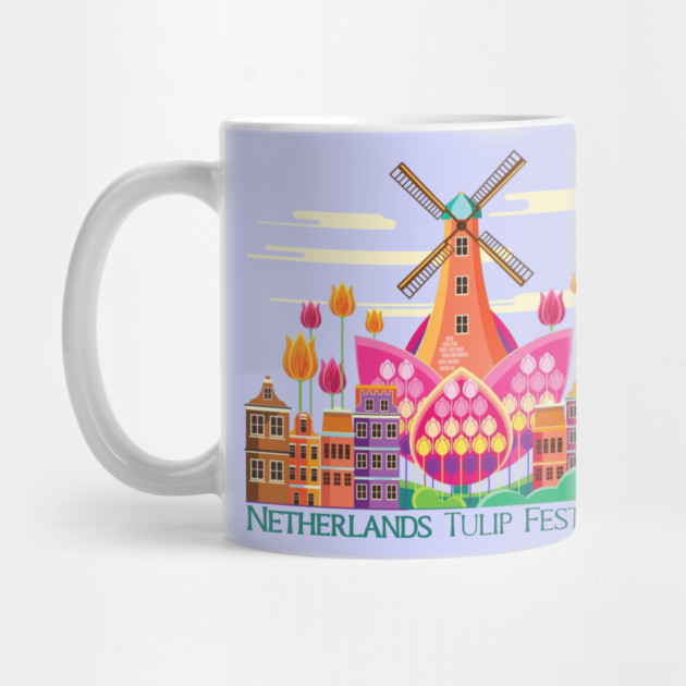 Tulip Festival, Windmill by HolidayBug