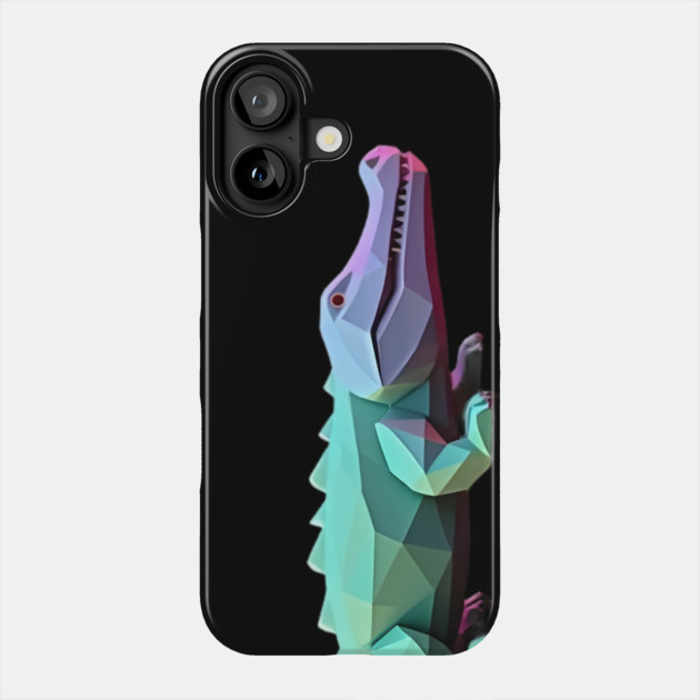3D Crocodile Phone Case by animegirlnft