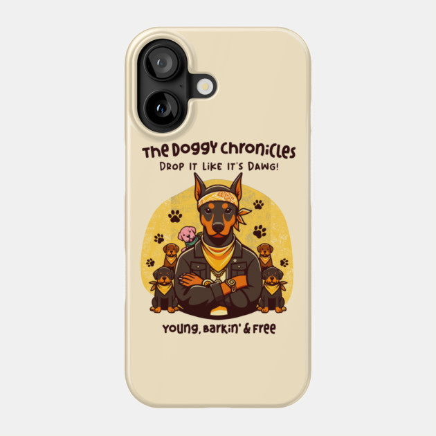 THE DOGGY CHRONICLES Phone Case by Fabrik