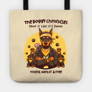 THE DOGGY CHRONICLES Tote