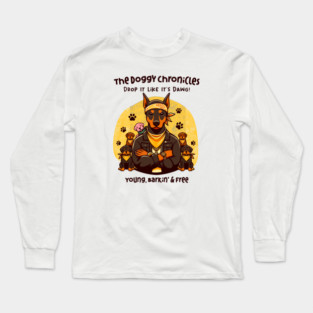 THE DOGGY CHRONICLES Long Sleeve T-Shirt