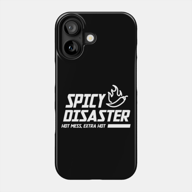 SPICY DISASTER Phone Case by Fabrik