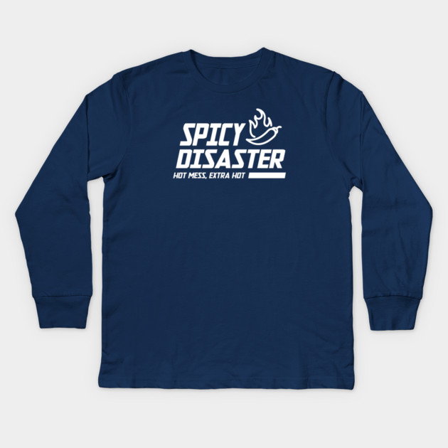 SPICY DISASTER Kids Long Sleeve T-Shirt by Fabrik