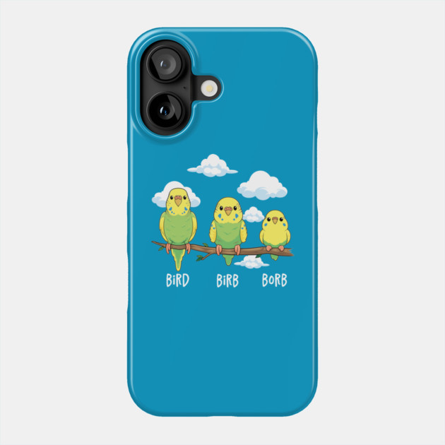 Bird Birb Borb Phone Case by GoshWow®