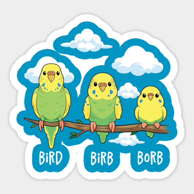 Bird Birb Borb Magnet by GoshWow®