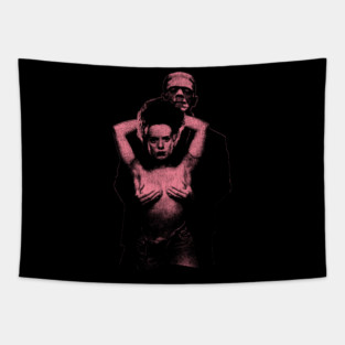 Vintage Bride Of Frankenstein Tapestry