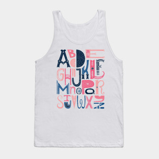 Alphabet Tank Top