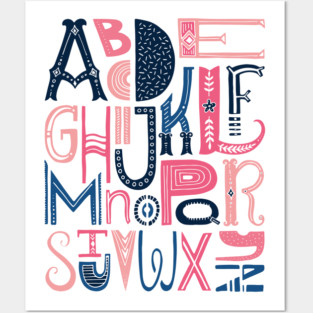 Alphabet Posters and Art