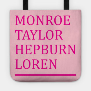 Old Hollywood Glamor Tote
