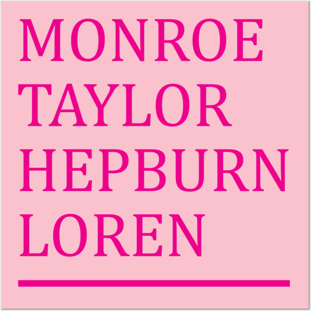 Old Hollywood Glamor Wall Art by Laura Contarino