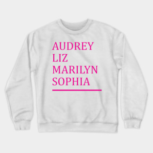 Old Hollywood Glam Crewneck Sweatshirt