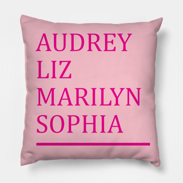 Old Hollywood Glam Pillow by Laura Contarino