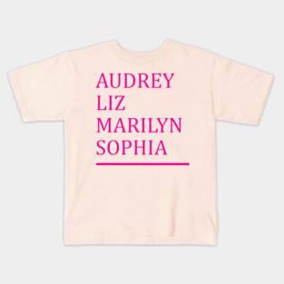 Old Hollywood Glam Kids T-Shirt