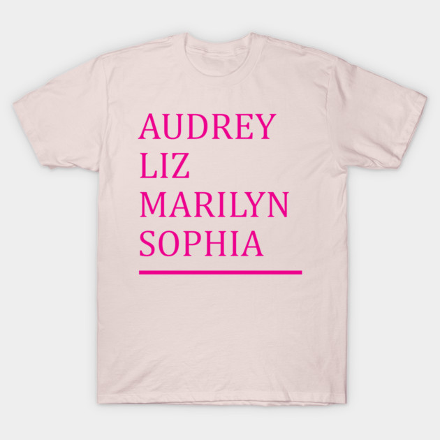 Old Hollywood Glam T-Shirt by Laura Contarino