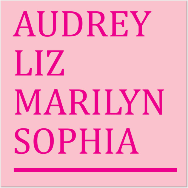 Old Hollywood Glam Wall Art by Laura Contarino