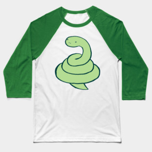 Coiled Snake Baseball T-Shirt