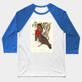 Gang Gang Cockatoo. Elizabeth Gould Baseball T-Shirt