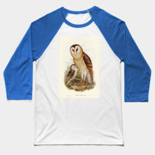 Grass Owl. Elizabeth Gould Baseball T-Shirt