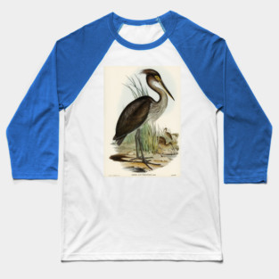 Great Billed Heron. Elizabeth Gould Baseball T-Shirt