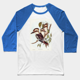 Laughing Kookaburra. Eliuzabeth Gould Baseball T-Shirt