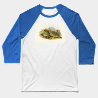 Nocturnal Ground Parakeet Baseball T-Shirt
