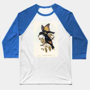 Rawnsley's Bower Bird. Elizabeth Gould Baseball T-Shirt