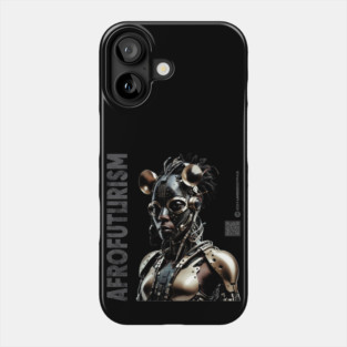 AfroFuturist Lady (Black) | UndoSisyphus™ AfroFuturism Collection Phone Case