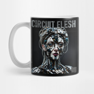 Circuit Flesh (Black) | UndoSisyphus™ Dystechtopia™ Collection Mug
