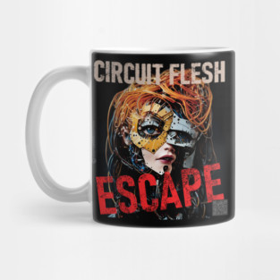 Circuit Flesh Escape (Black) | UndoSisyphus™ Dystechtopia™ Collection Mug