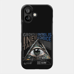 All-Seeing Eye (Black) | UndoSisyphus™ Dystechtopia™ Collection Phone Case